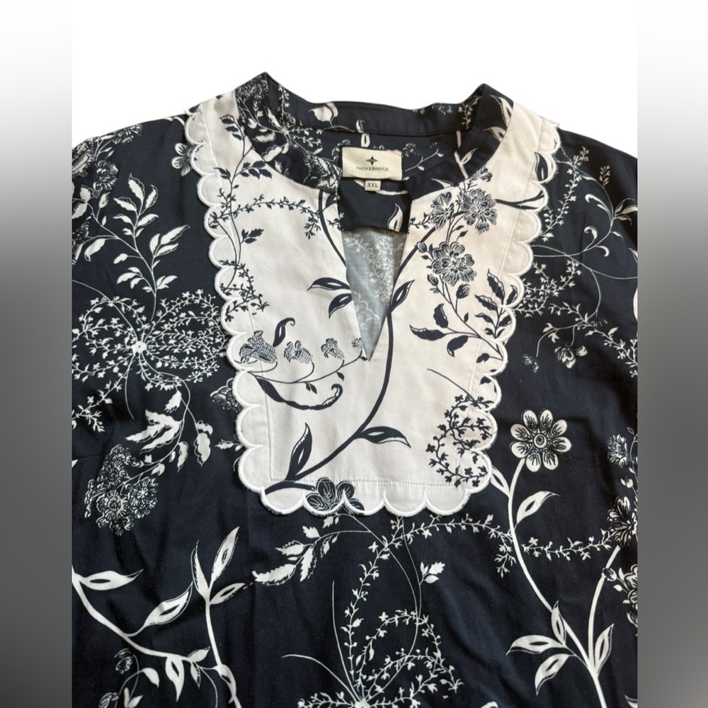 Tuckernuck Westwind Avenelle Ruffle Neckline Dress Size XXL - Picture 5 of 8